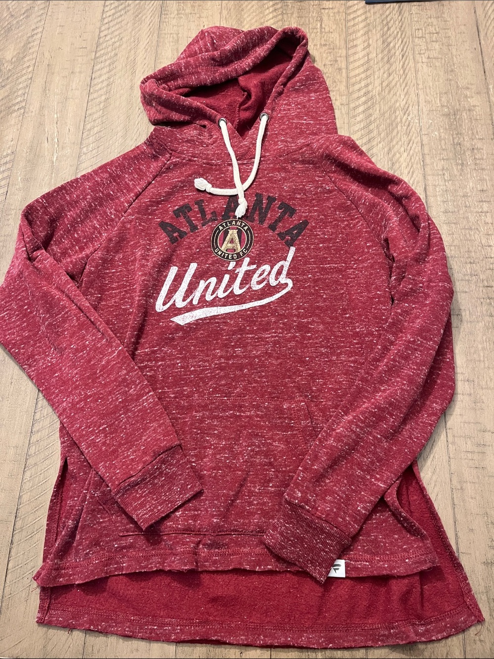 Fanatics Women's Red Atlanta United Cowl Hoodie